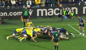 TOP 14 - Essai de Thomas ROZIERE (ASM) - ASM Clermont - Aviron Bayonnais - Saison 2022:2023