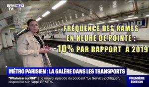 "Ça m'arrive de laisser passer un ou deux métros": la galère des usagers du métro parisien