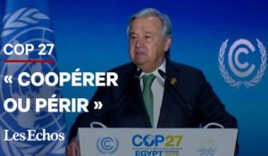 Climat : « L'humanité a le choix : coopérer ou périr », selon l'ONU