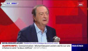 Inflation: Michel-Édouard Leclerc dénonce des "hausses d'anticipation et de spéculation"