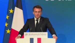 Suivez en direct le discours d'Emmanuel Macron aux 50 industriels les plus polluants de France