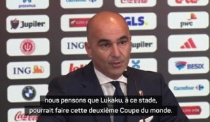 Belgique - Martinez : "Lukaku peut avoir un grand impact dans cette Coupe du monde"