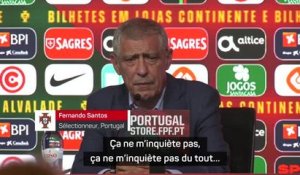 Portugal - Santos : "Ronaldo ? Ça ne m'inquiète pas du tout"