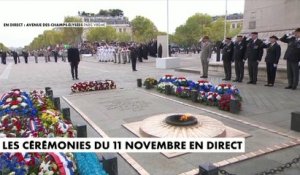 L'hommage d'Emmanuel Macron au Soldat inconnu