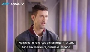 ATP Finals - Djokovic : "Un titre ici serait la cerise sur le gâteau"