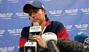 Billie Jean King Cup 2022 - Caroline Garcia : "Maintenant, il va falloir se reposer, se poser et réfléchir quelle direction je veux prendre"
