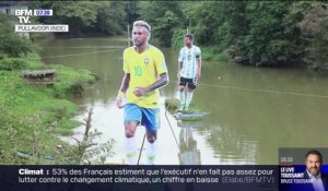 Le choix d'Angèle - En Inde, des portraits géants de Neymar et Lionel Messi font la renommée d'un village
