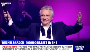 Michel Sardou: 100.000 billets de concert vendus en 8h pour sa dernière tournée