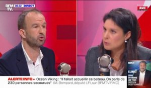 Manuel Bompard: "Il est normal que l'on travaille collectivement aux conditions du retour d'Adrien Quatennens à l'Assemblée nationale"