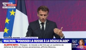 Emmanuel Macron au G20: "Malgré la guerre, nous avons continué d'avancer en matière de climat et de biodiversité"