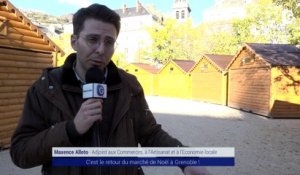 Reportage - C'est le retour du marché de Noël à Grenoble !