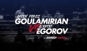 Goulamirian Vs Egorov Championnat du monde WBA des lourds-légers
