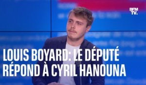 Louis Boyard, le député insoumis répond à Cyril Hanouna sur BFMTV