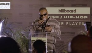 Blxst Accepts Rookie of the Year Award From Future At R&B & Hip-Hop Power Players 2022 | Billboard News