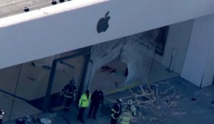 Etats-Unis : une voiture fonce sur un magasin Apple, faisant un mort et 16 blessés