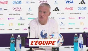 Deschamps : «Il n'y a pas d'appréhension» - Foot - CM 2022 - Bleus