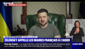 "Nous avons besoin de beaucoup de choses": Volodymyr Zelensky demande de l'aide aux maires de France