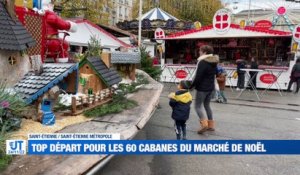 À la UNE : le marché de Noël vient d'ouvrir à Saint-Etienne / J-9 avant la Sainte-Barbe / La mobilisation de la CGT Energie / Et puis le conservatoire de Rive-de-Gier ouvrira dans un an.
