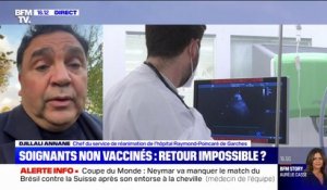 "La réintégration des personnels qui ne sont pas vaccinés (...) doit être naturelle" selon le chef du service de réanimation à l'hôpital Raymond-Poincaré