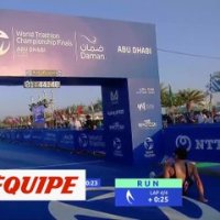 le final de la course messieurs - Triathlon - WTS Abu Dhabi