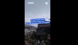 Italie: 12 personnes sont portées disparues après un glissement de terrain provoqué par des fortes précipitations sur l'île d'Ischia