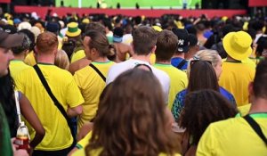Mondial: les Brésiliens assistent à la défaite de leur équipe contre le Cameroun