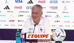 Deschamps : « Kylian (Mbappé) n'a pas d'ego » - Foot - CM 2022 - Bleus