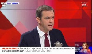 Le porte-parole du gouvernement Olivier Véran appelle les Français âgés ou malades à faire un nouveau rappel du vaccin contre le Covid-19, déplorant que "seuls 20%" d'entre eux soient "à jour" - VIDEO