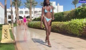 Les candidates pour Miss Belgique 2023 défilent en bikini en Egypte