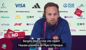Pays-Bas - Daley Blind : "À l'Ajax, on a tout de suite vu que Sergiño Dest avait du talent"