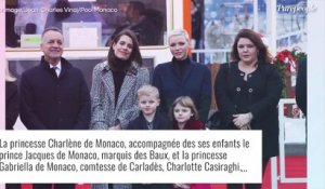 Charlene de Monaco plongée dans l'ambiance de Noël, Gabriella et Jacques en fête avec elle