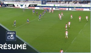 PRO D2 - Résumé FC Grenoble Rugby-Biarritz Olympique: 13-13 - J13 - Saison 2022/2023