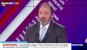 François Braun, ministre de la Santé: "C'est impératif que les personnes fragiles se fassent vacciner"
