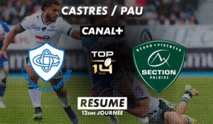 Le résumé de Castres / Pau - TOP 14 - 12ème journée