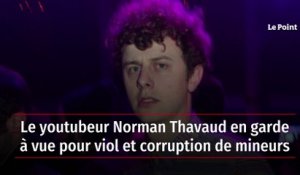 Le youtubeur Norman Thavaud en garde à vue pour viol et corruption de mineurs