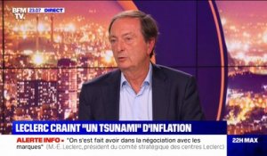 Michel-Édouard Leclerc: "Nous allons accepter les hausses de prix qui sont acceptables par les consommateurs"