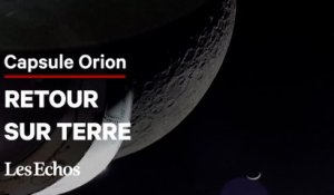 La capsule Orion de la Nasa au plus près la Lune