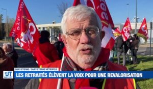 À la UNE : Les retraités réclament une revalorisation de leur pension / Hervé Reynaud demande un changement de présidence à Métropole / Le retour du Père Noël Vert dans la Loire / L'EFS a besoin de don de sang
