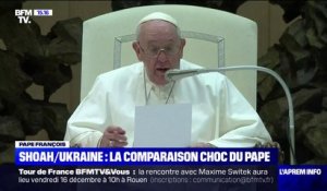 Selon le pape François, entre la Shoah et la guerre en Ukraine "l'Histoire se répète"