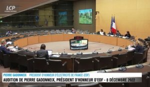 Audition à l'Assemblée nationale - Indépendance énergétique : audition du président d'honneur d'EDF P. Gadonneix