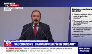 François Braun, ministre de la Santé: "Ces gestes barrières, qui ont pu lasser, sauvent des vies"
