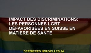 Impact de la discrimination: les personnes LGBT désavantagées en Suisse en termes de santé