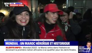 L'euphorie des supporters marocains, après la victoire des Lions de l'Atlas face au Portugal