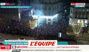 Les Marocains en liesse à Paris et à Montpellier - Foot - CM 2022 - Maroc