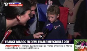 Les supporters français sur un nuage après la victoire des Bleus contre l'Angleterre