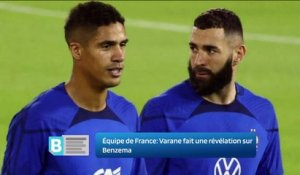 Équipe de France: Varane fait une révélation sur Benzema