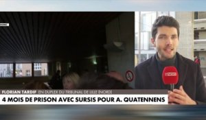 Violences conjugales : le député LFI Adrien Quatennens condamné à 4 mois de prison avec sursis