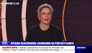 Affaire Quatennens: pour Sandrine Rousseau, "on renvoie au privé ce qui relève du désordre public"