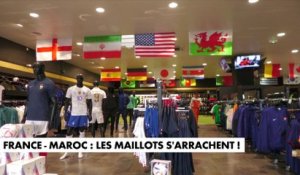 France-Maroc : les maillots s'arrachent !
