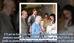 Prince Harry -insistant- - cette photo de Lilibet et de la reine qu'il cherchait absolument à faire